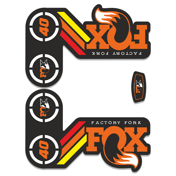 Pegatinas: Horquillas Bicicleta Fox Factory Fork 40