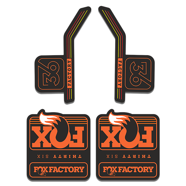 Pegatinas: Horquillas bicicleta Fox Thirty Six
