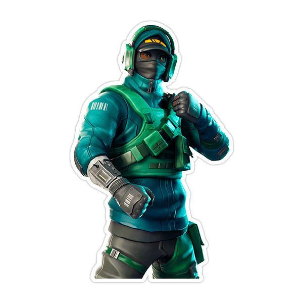 Pegatina skin Fortine guerrero bandolera