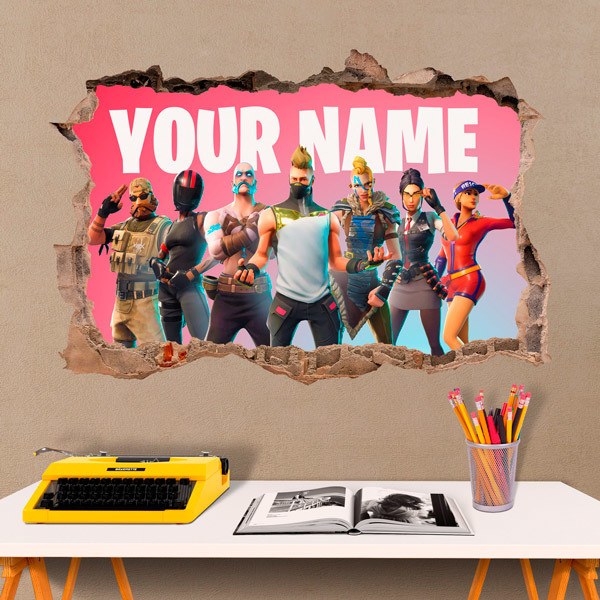 Vinilos Decorativos: Fortnite Personalizado