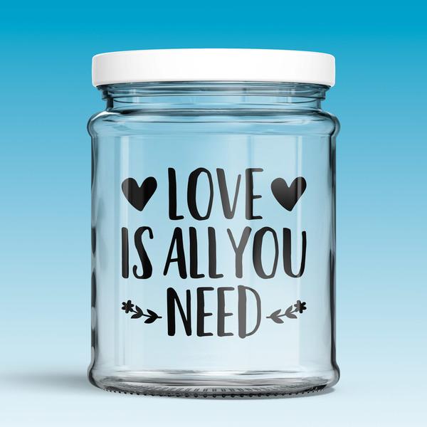 Vinilos Decorativos: Love is all you need