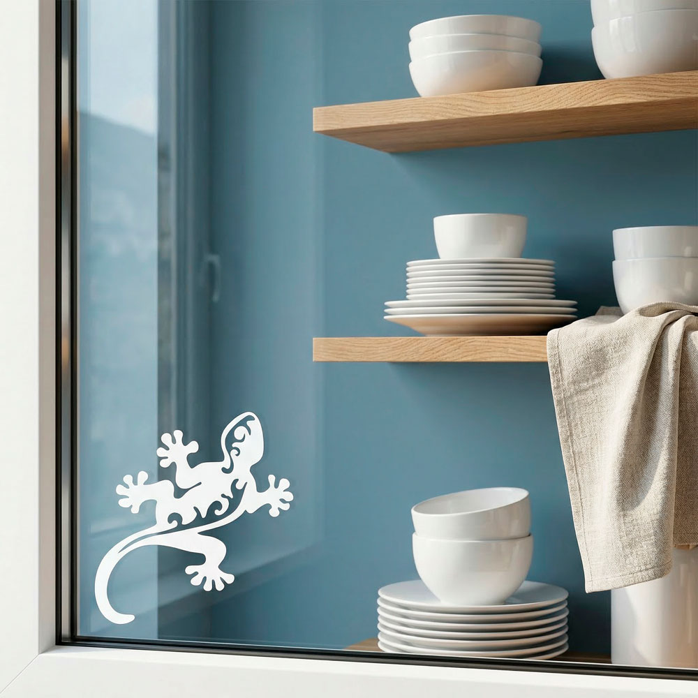 Vinilos Decorativos: Lagarto tribal