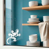 Vinilos Decorativos: Lagarto tribal 11