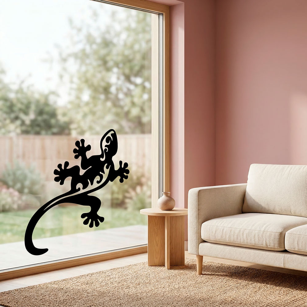 Vinilos Decorativos: Lagarto tribal