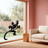 Vinilos Decorativos: Lagarto tribal 9