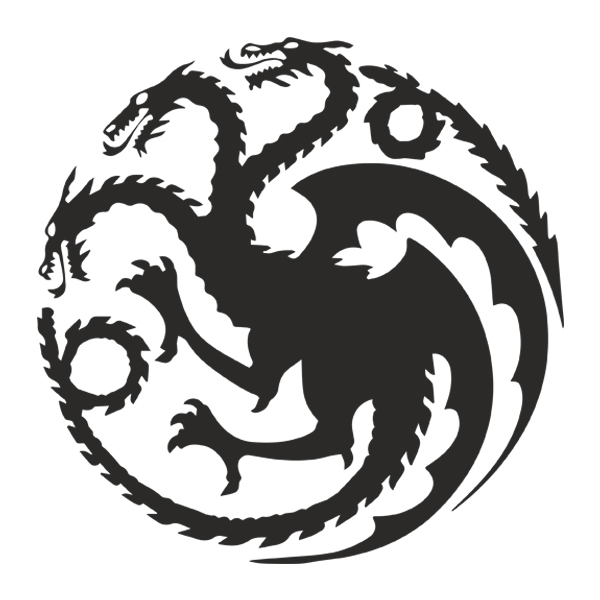 Vinilos Decorativos: Casa Targaryen