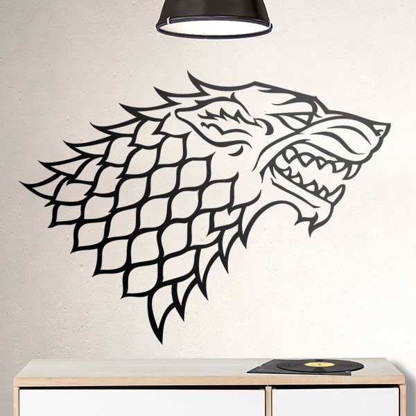 Vinilos Decorativos: Casa Stark