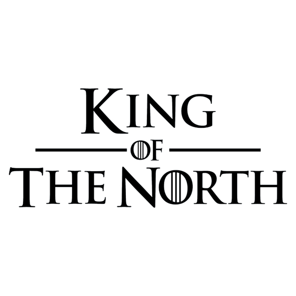 Vinilos Decorativos: Cabecero King of the North