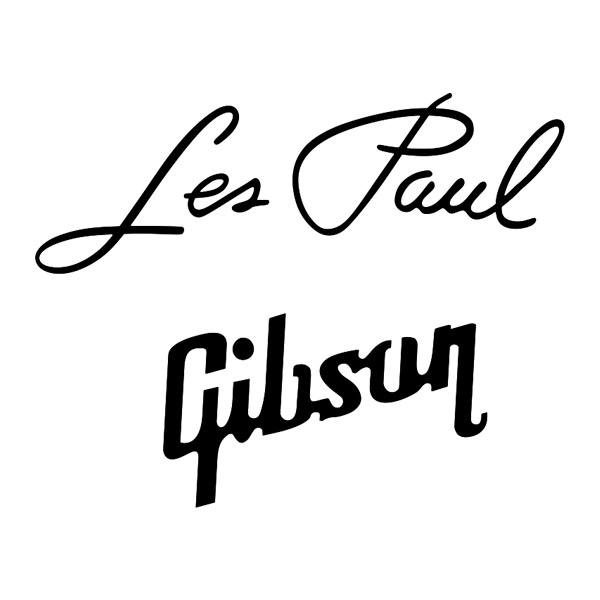 Pegatinas: Les Paul Gibson