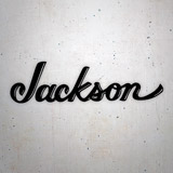 Pegatinas: Jackson Guitarra 3