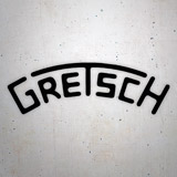 Pegatinas: Guitarra Gretsch 3
