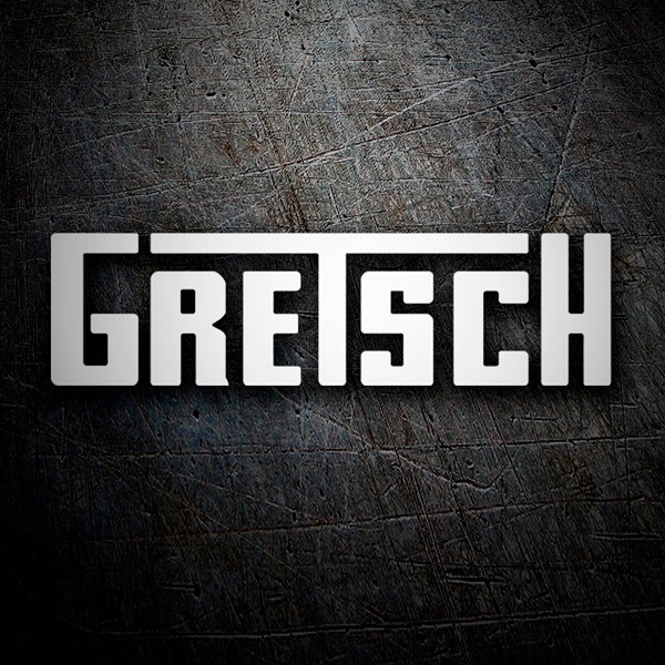Pegatinas: Guitarra Gretsch III
