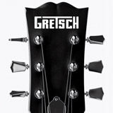 Pegatinas: Guitarra Gretsch III 2