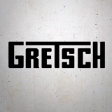 Pegatinas: Guitarra Gretsch III 3