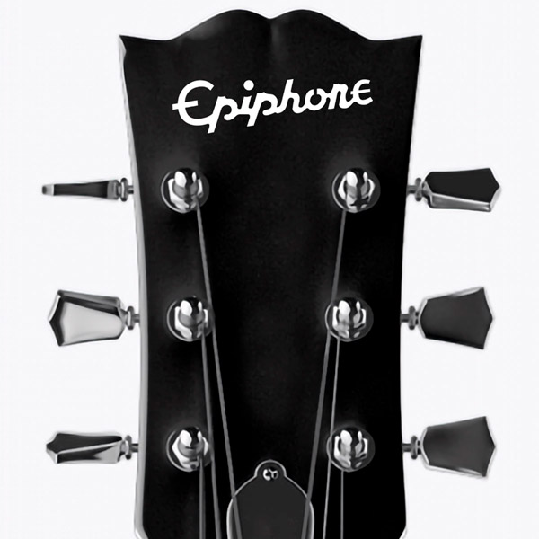 Pegatinas: Epiphone III con Tipograf&iacute;a Estilizada