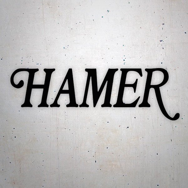 Pegatinas: Hamer