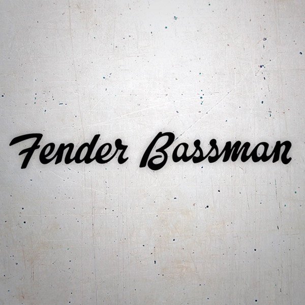 Pegatinas: Fender Bassman