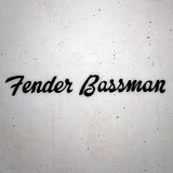 Pegatinas: Fender Bassman 3