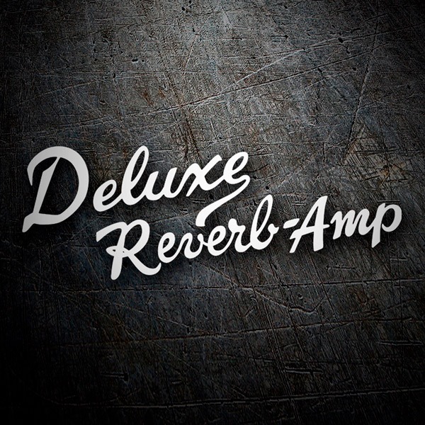 Pegatinas: Fender Deluxe Reverb-Amp