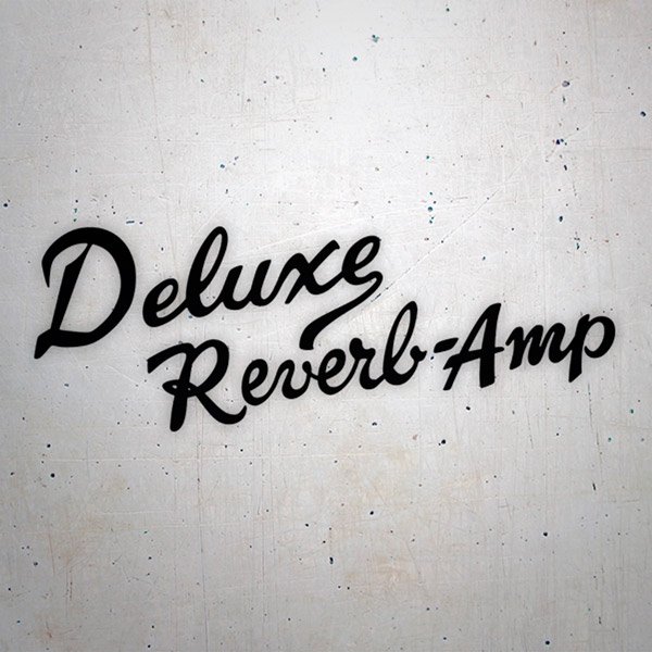 Pegatinas: Fender Deluxe Reverb-Amp