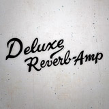 Pegatinas: Fender Deluxe Reverb-Amp 3