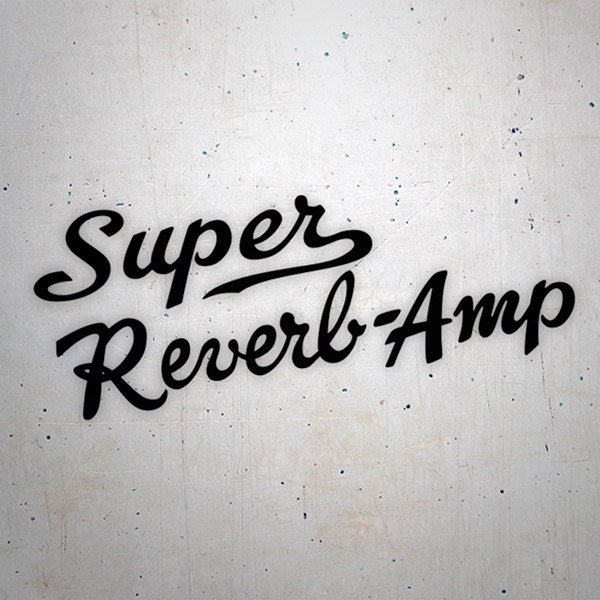 Pegatinas: Fender Super Reverb-Amp