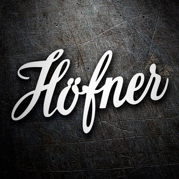 Pegatinas: Höfner