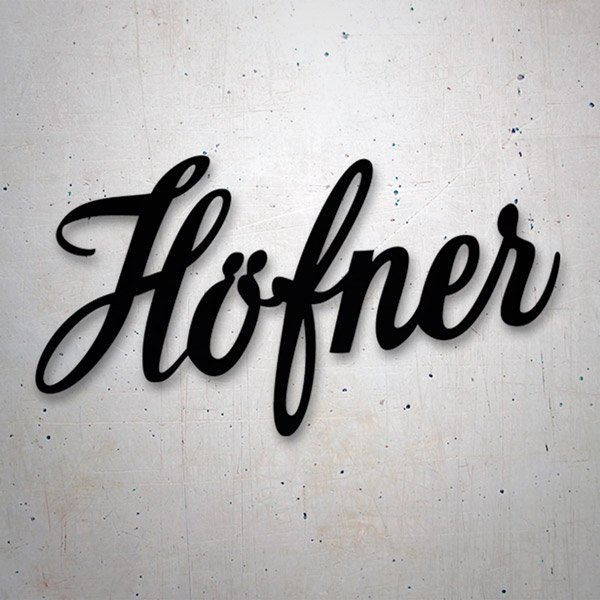 Pegatinas: Höfner