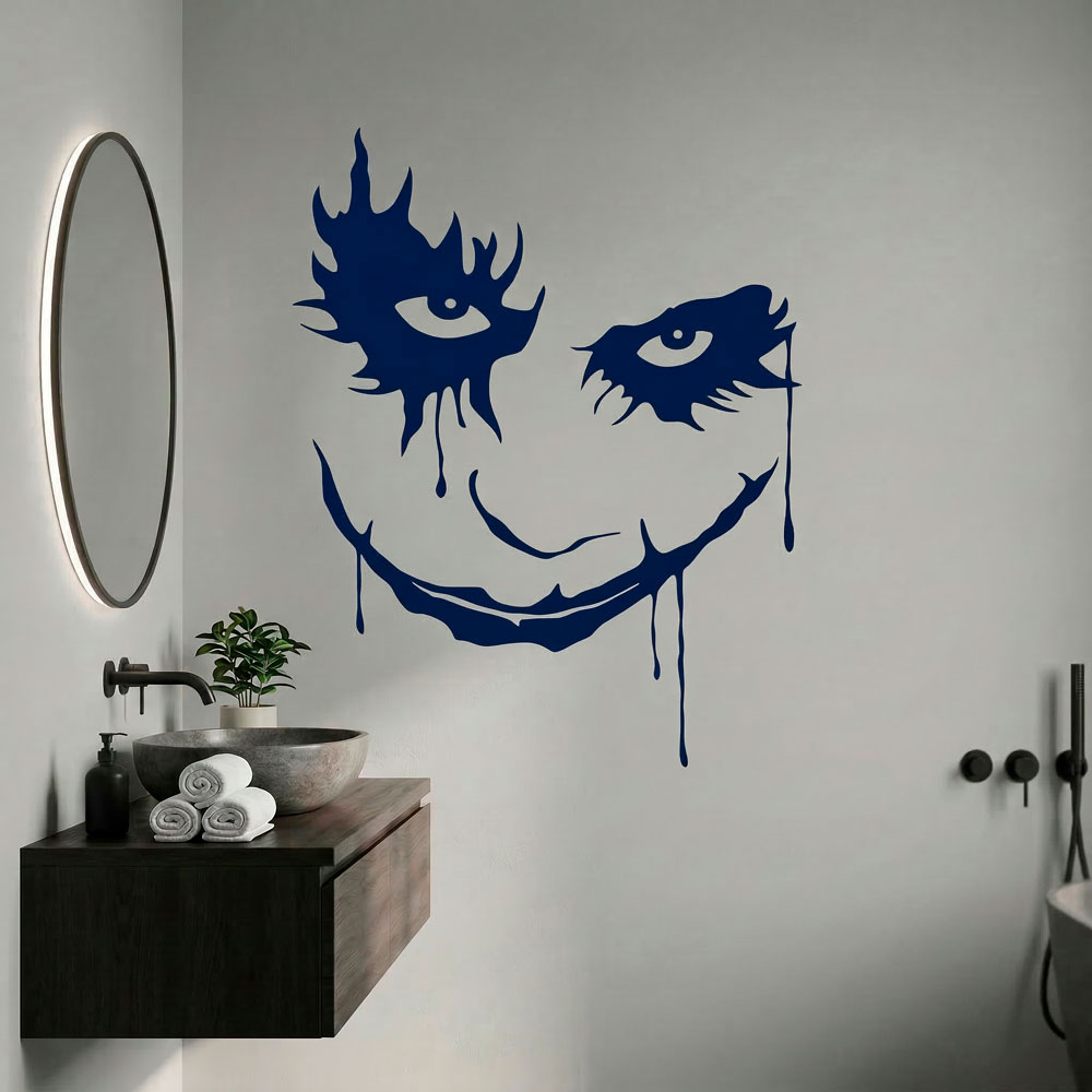 Vinilos Decorativos: Rostro del Joker (Batman)