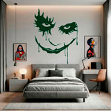 Vinilos Decorativos: Rostro del Joker (Batman) 3