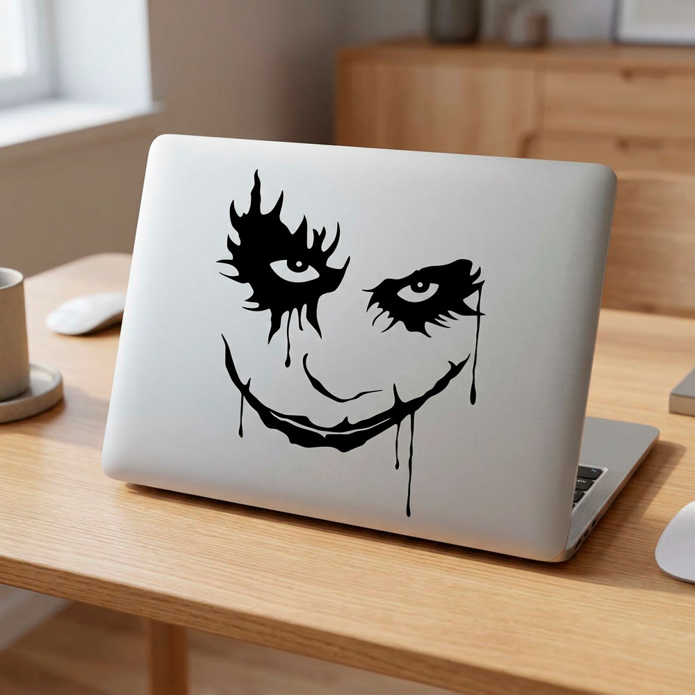 Vinilos Decorativos: Rostro del Joker (Batman)