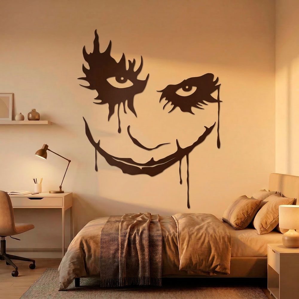 Vinilos Decorativos: Rostro del Joker (Batman)