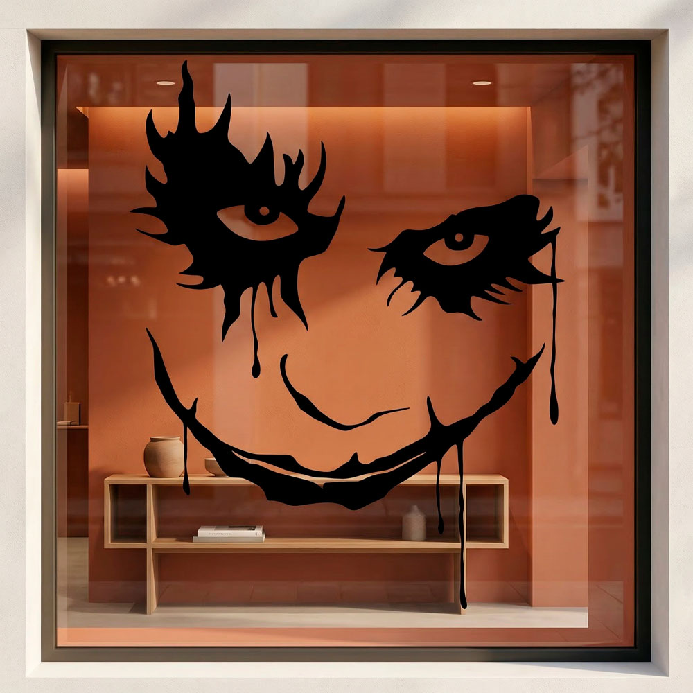 Vinilos Decorativos: Rostro del Joker (Batman)