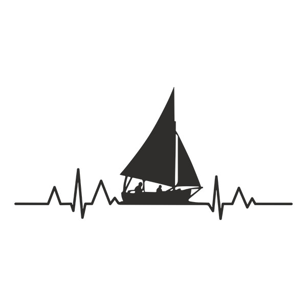 Vinilos autocaravanas: Velero Cardiograma