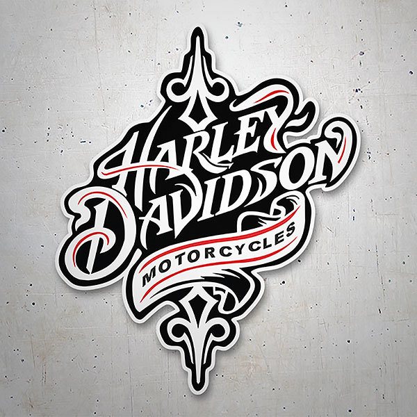 Pegatinas: Real Harley Davidson