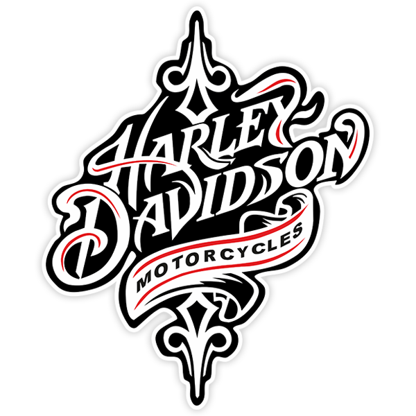 Pegatinas: Real Harley Davidson