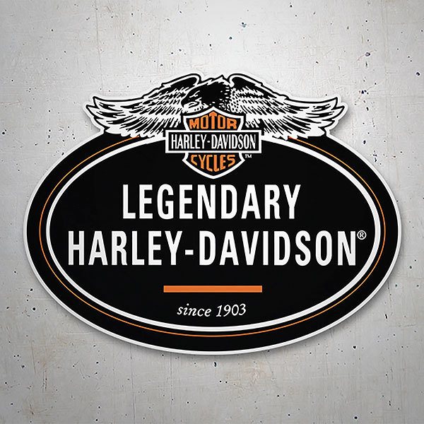 Pegatinas: Legendary Harley Davidson 1