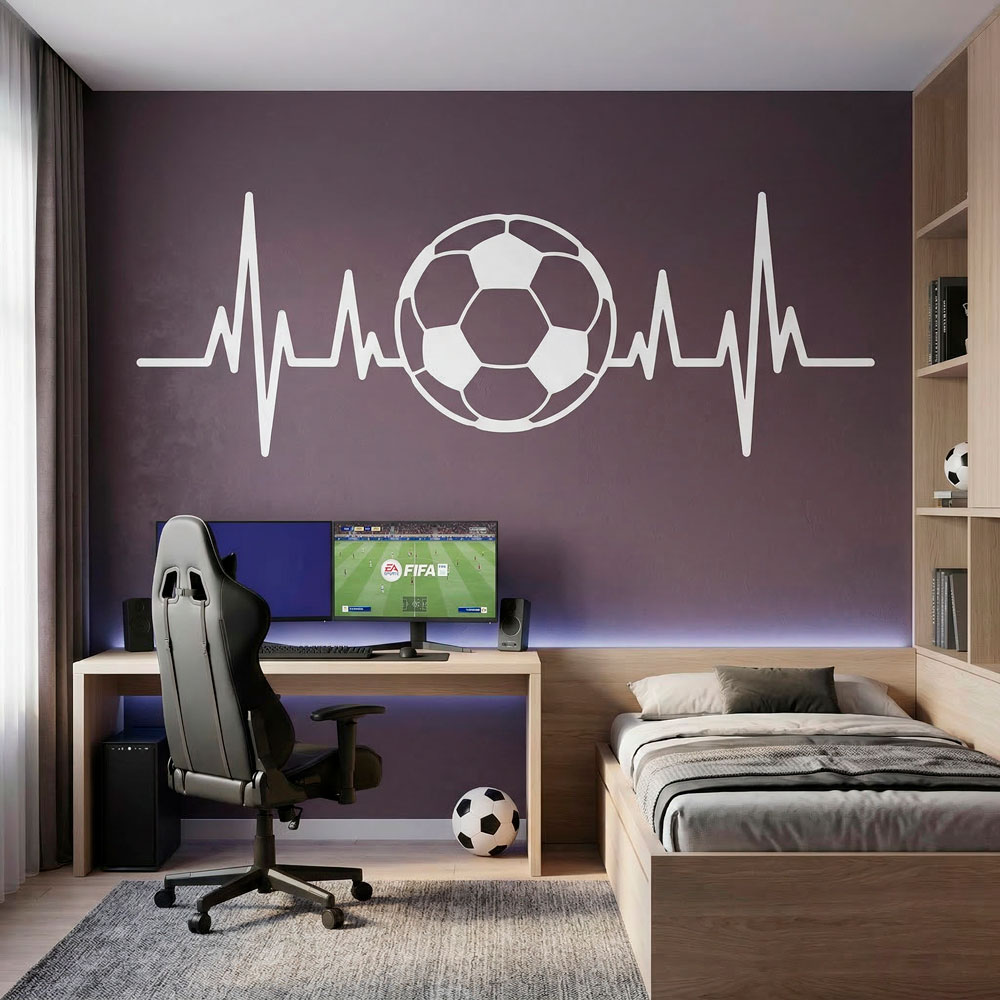 Electrocardiograma bal&oacute;n de f&uacute;tbol 4