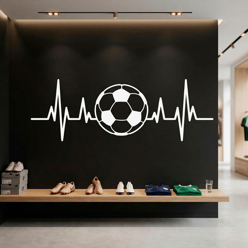 Electrocardiograma bal&oacute;n de f&uacute;tbol 5