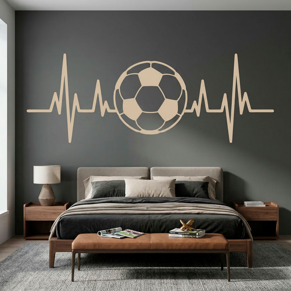 Electrocardiograma bal&oacute;n de f&uacute;tbol 10
