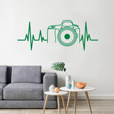 Vinilos Decorativos: Electrocardiograma Fotografía 2