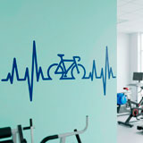 Vinilos Decorativos: Electrocardiograma Bicicleta Carretera 9