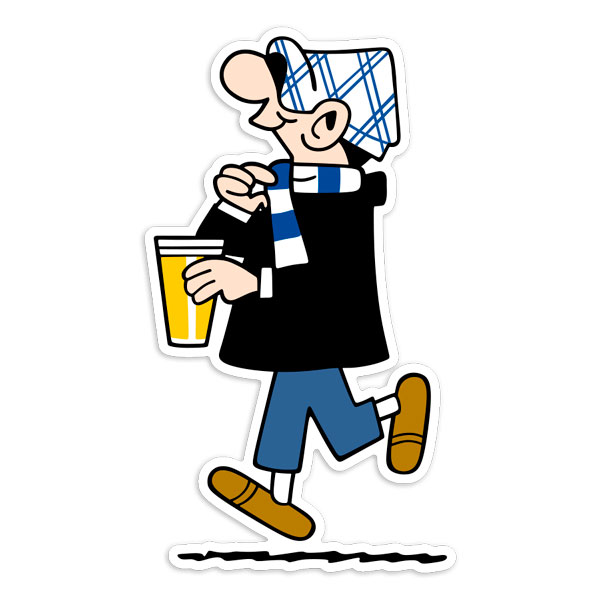 Pegatinas: Andy Capp Ultra Real Madrid