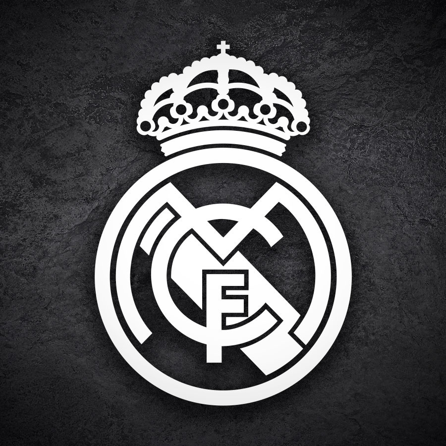 Pegatinas: Escudo Real Madrid CF