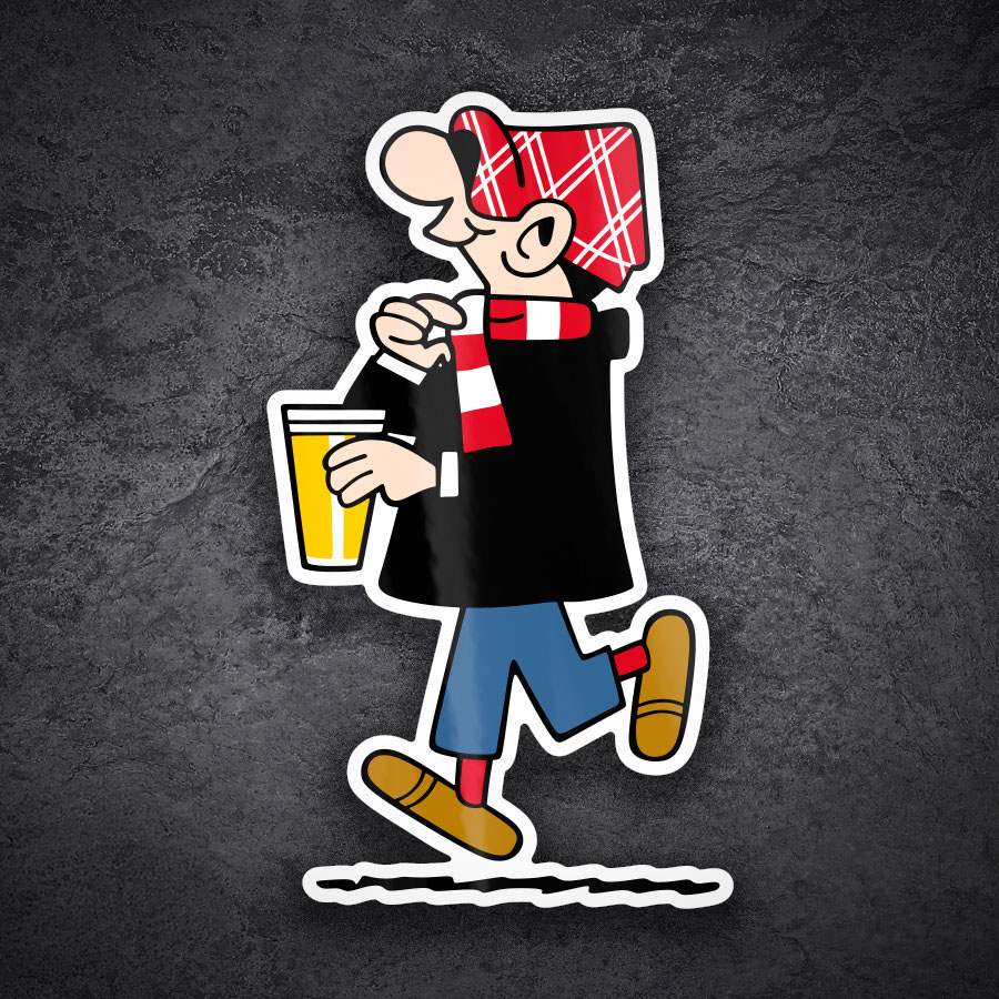 Pegatinas: Andy Capp Ultra Athletic