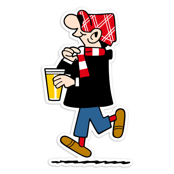 Pegatinas: Andy Capp Ultra Athletic