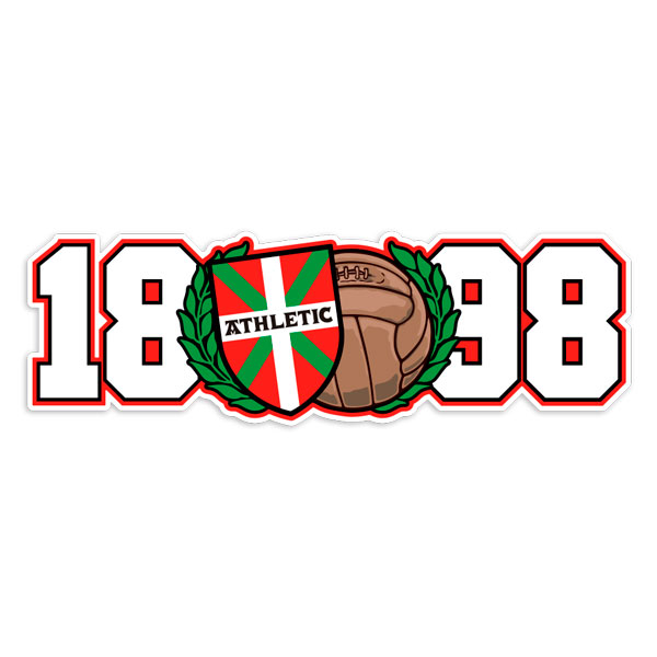 Pegatinas: Emblema Atletic Bilbao 1898