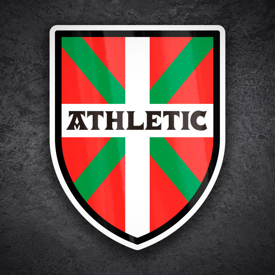 Pegatinas: Emblema Ikurriña Athletic Club