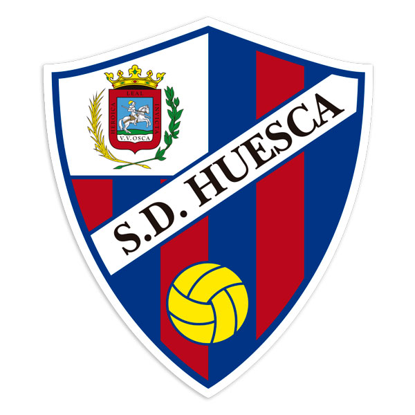 Pegatinas: Escudo S.D. Huesca