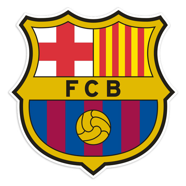 Pegatinas: Escudo actual FC Barcelona